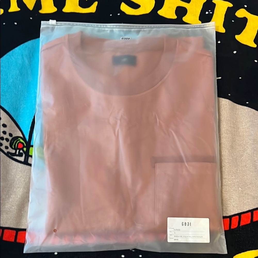 GODI Wear Short Sleeve Flair Heavyweight Sweatshirt T Shirt - Picture 11 of 11